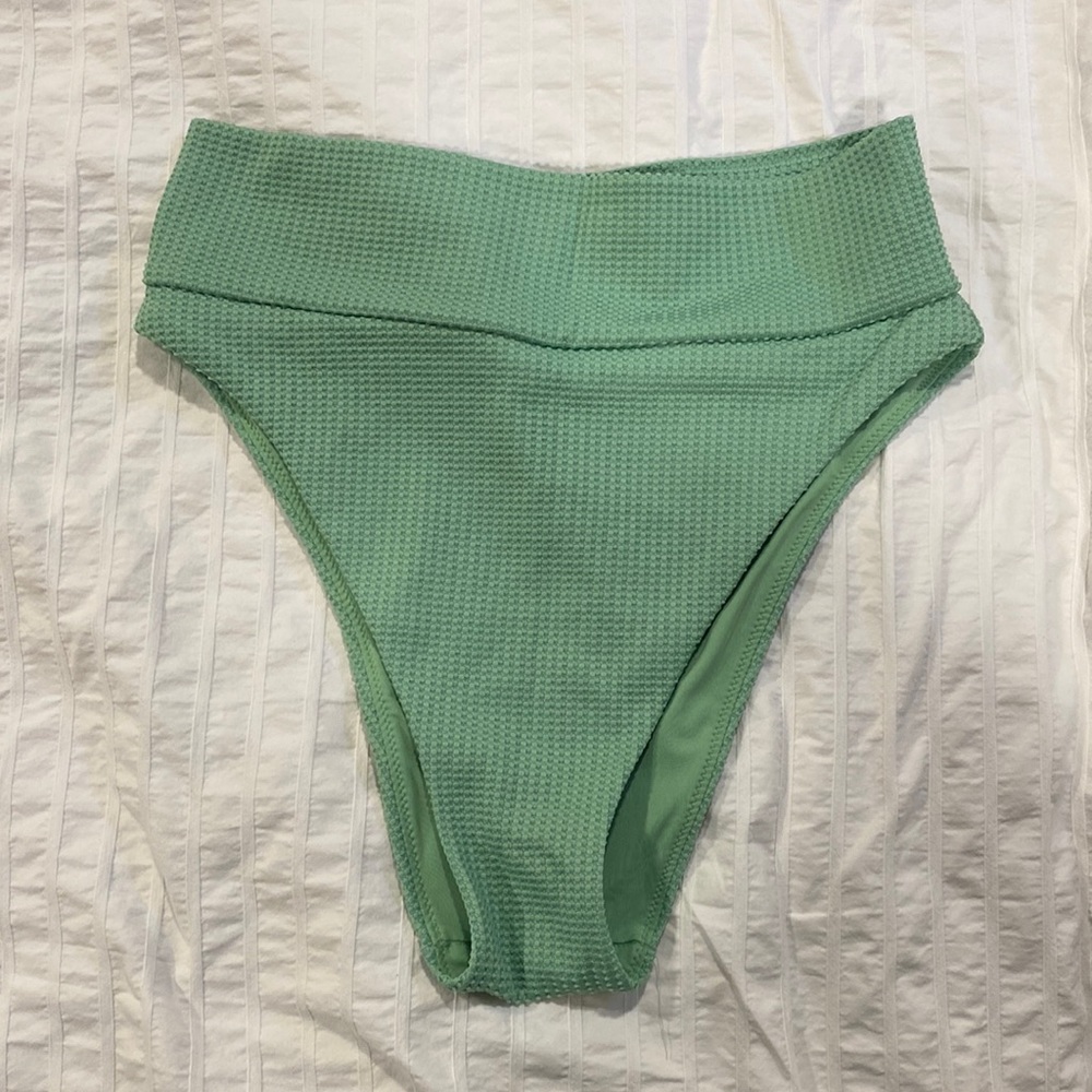 Lime green aerie bikini